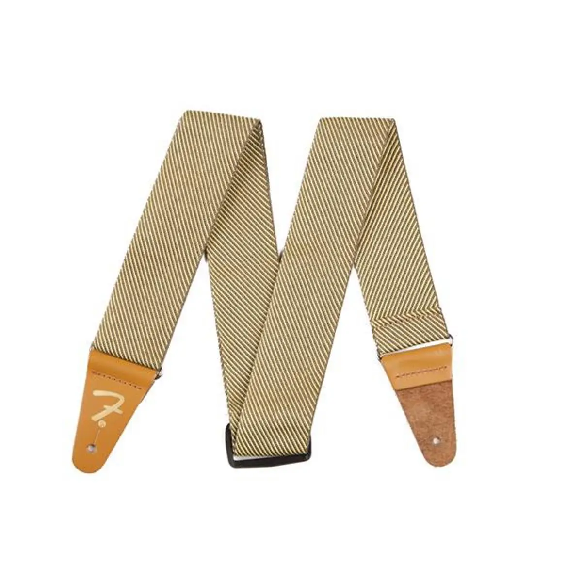 Fender Unisex Vintage Music Gear Guitar Strap, 1.87" Width, 44-49.5" Length Range, Tweed Fabric Adjustable Strap