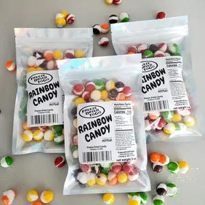 3 bags of Freeze Dried RAINBOW CANDY - (over a half pound of candy)