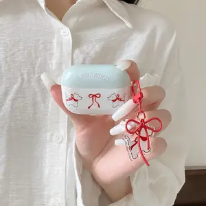 Earphone Protection Case Compatible AirPods Pro2/pro3, Colorful Butterfly Dog Design, Suitable for Parties & Outdoors, Perfect Gift