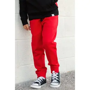 Elevated Joggers- Red