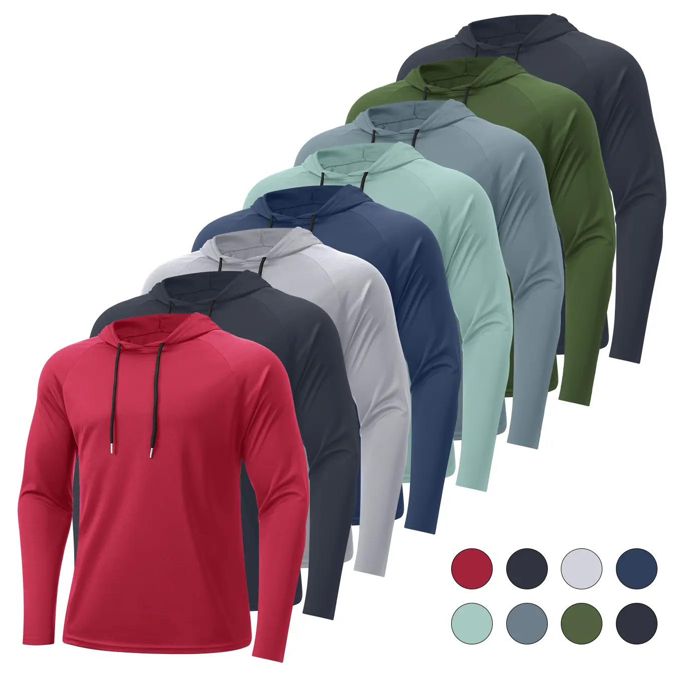 Noeallyrisss 4/8 Pack Men's Hooded Sweatshirt Long Sleeve Pullover Casual Fashion Warm Comfortable Breathable Fabric Suitable for Casual Outings Outdoor Sports Valentine's Day Gift summerwins,back to school,back to school shopping, Fitted, Hoodie