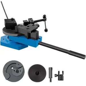 Fathersdaygift VEVOR SBG-40 Metal Scroll Bender High-Hardened Steel Scroll Bender Combination of Scroll Radius and Angle Bending Universal Metal Rod Bender For Steel Brass Cooper Aluminum, Heavy Duty, Multi-Materialdealsforyoudays