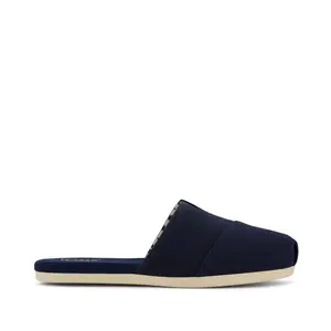 Alpargata Mule Navy Heritage Canvas