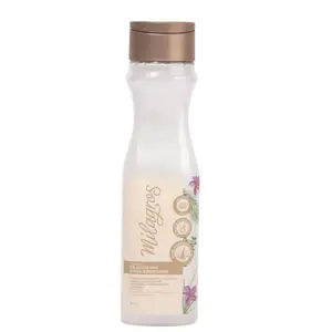 Milagros Shampoo de Arroz y Linaza con Aminoacidos 450ml Rice & Flaxseed Conditioner nourishes, detangles,  Dry Hair dandruff Cleansing