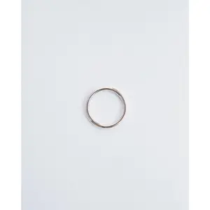 2 mm Silver Stacking Ring fashion accessory