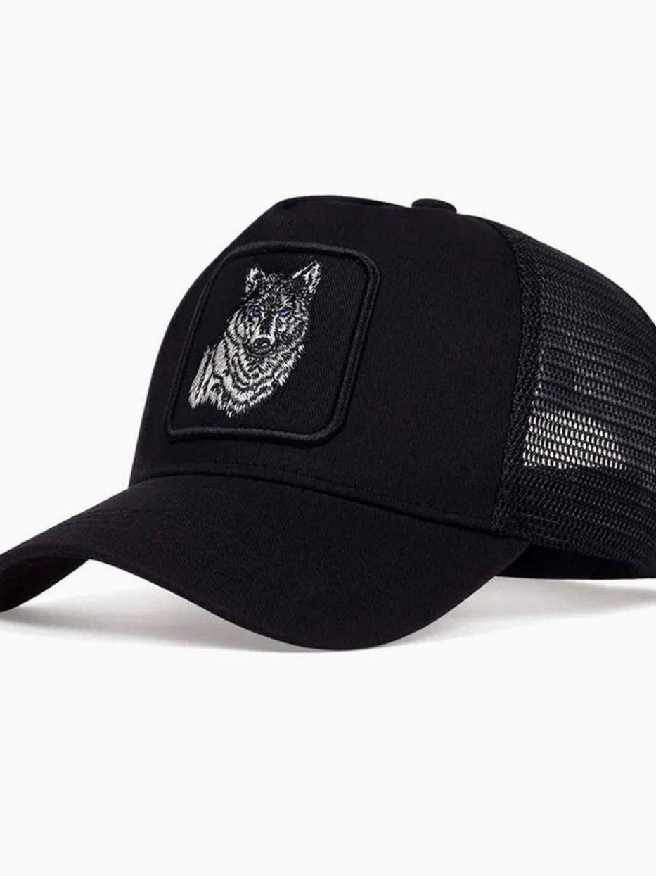 Men's Wolf Pattern Baseball Cap, Fashion Casual Hat, Suitable for Sports and Daily Wear, Unique Design for Outdoor Activities
