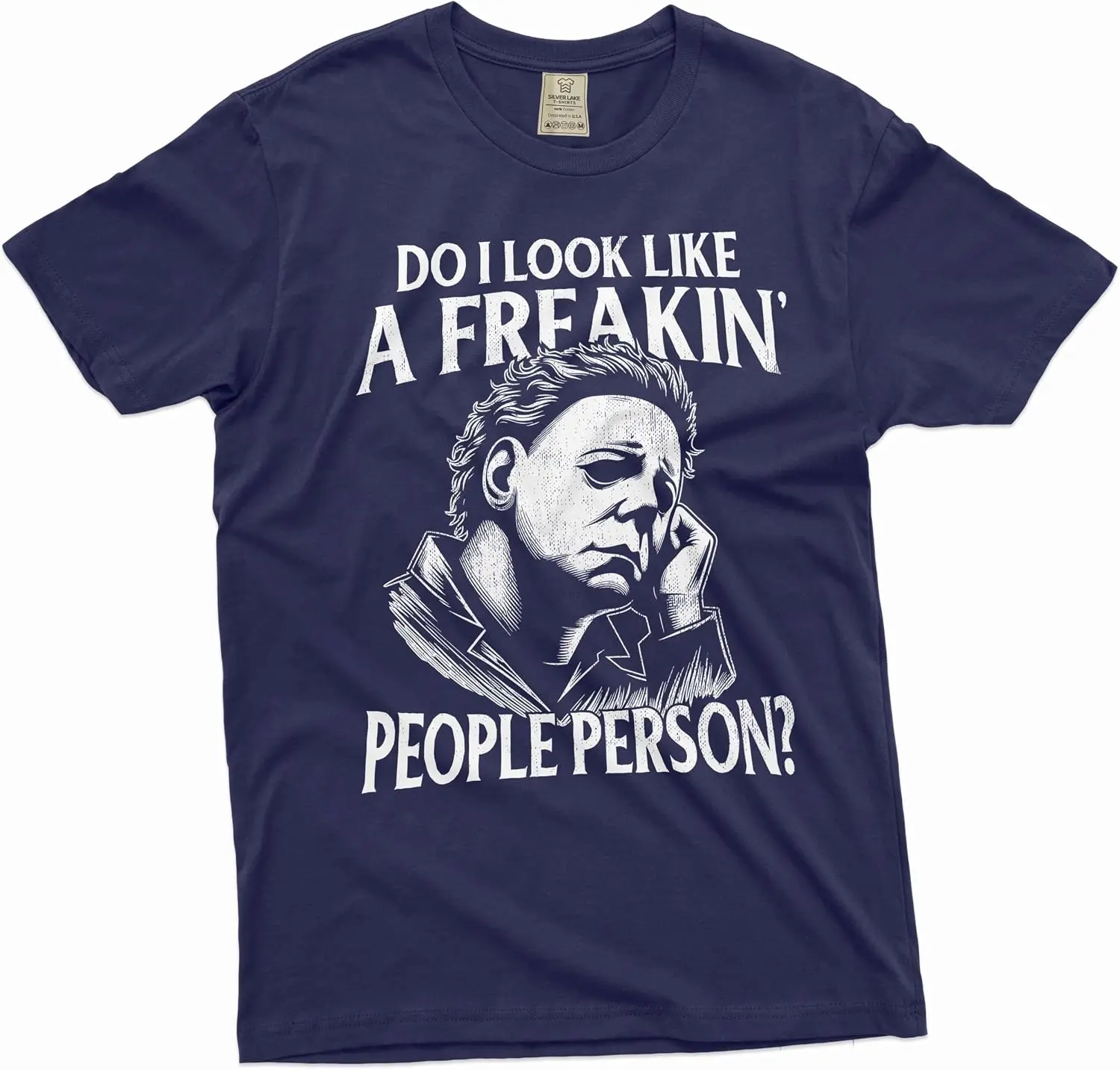 Men's Halloween Shirt Funny Saying Tee Halloween Sarcastic Gift T-Shirt Serial Killer Shirt