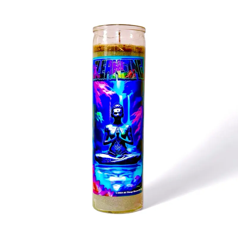 Cleansing Candle for Energy Purification, Rejuvenation, and to Remove Negative Energy