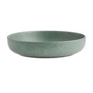 Semi Matte Speckled Reactive Glaze Low Bowl