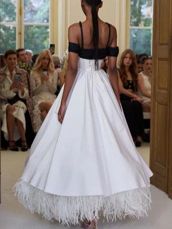 Giambattista Valli Fringed Show Gown