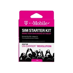 T-Mobile - TMO TRIPLE SIM CARD 64K 4G - 5G - Black (pSIM)
