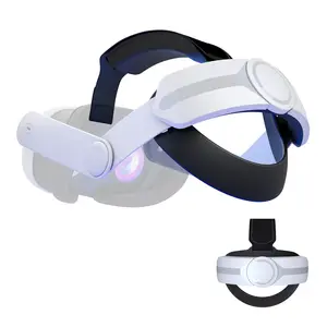 Aubika Head Strap for Meta Quest 3S/Quest 3, Flippable Replacement for Oculus Elite Strap Accessories, Enhanced Support and Comfort in VR, Adjustable for All Ages