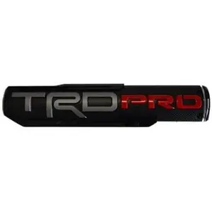 Set of 2 TRD Off Road Sport Pro Emblem Decal Self adhesive Badge Stickers for Sport Pro SR5 V6 4X4 Truck Tundra Tacoma