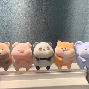 Mini Animal Figurine Single Pack, Computer TV Monitor Decoration, Car Navigation Screen Decor, Creative Gift Idea