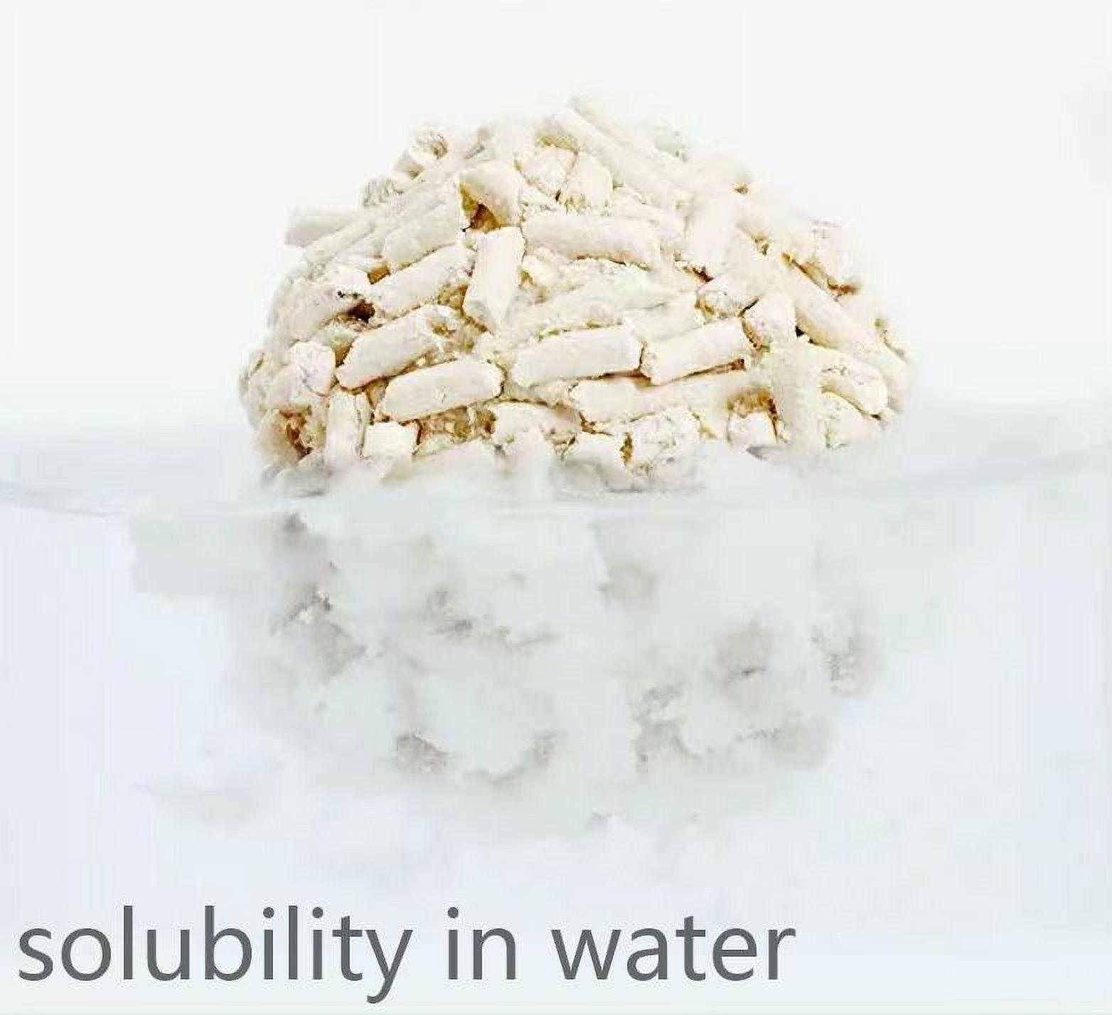 Flushable Natural Tofu Cat Litter, Low Dust Odor Control Cat Litter Suitable for All Cat Species