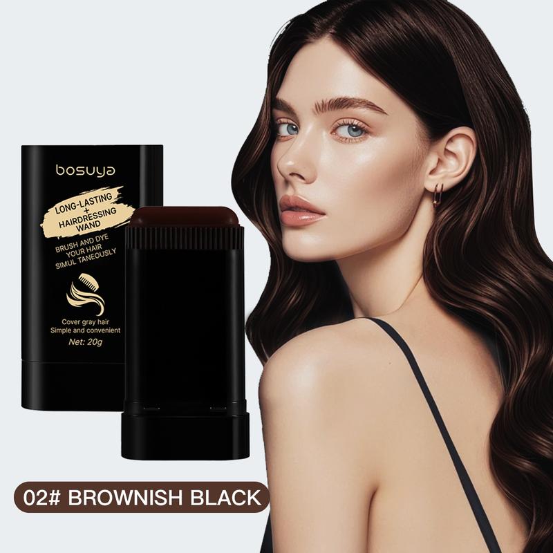 TikTokShopHolidayHaul & Bosuya Ultimate Hair Dye Comb (20ml) – Disposable Hair Dye Pen with Waterproof & Sweatproof Formula, Easy Application, Fast Color Replenishment, Long-Lasting & Non-Fading Color; Ideal for Blonde Highlights & Haircare.