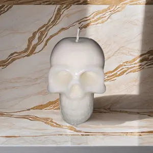 Skull Head Candle