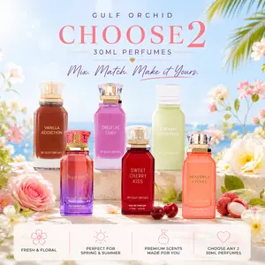 Choose 2 - Mix & Match - 30ml Mini Perfumes EDP by Gulf Orchid EDP Spray Choose 2 - Mix & Match - 30ml Mini Perfumes EDP by Gulf Orchid EDP Spray