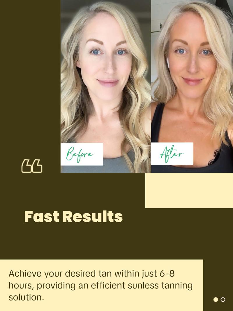 Beauty by Earth Self Tanner Pro Bundle - Professional Sunless Tanning Kit At Home includes tanning mousse, mist, face & body brush, mitt applicator