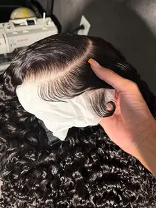 Bling Hair 34 36 Inch Curly HD 13x4 Lace Front Human Hair Wigs For Black Women Preplucked Kinky Cury Transparent Lace Frontal Wig TikTokShopBlackFriday