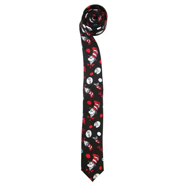 The Cat in the Hat Pattern Necktie