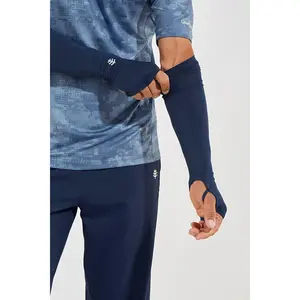 Men's Backspin Performance Arm Sleeves | Navy