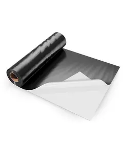 14-Mil Plastic Sheeting Heavy-Duty 10' x 100' Roll For Construction, Painting, And Home Projects, Thick Plastic Drop Cloth Tarp Covering For Crawl Space Vapor Barrier, Black And White Double-Sided, Multi-Purpose Protective Barrier