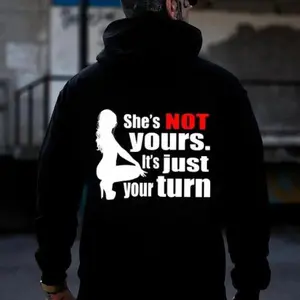 SHE'S NOT YOURS IT'S JUST YOUR TURN Naked Lady Print Tshirt, Hoodie, Sweatshirt, Aesthetic Tatoo Outfits, Streetwear Style, Retro Vintage Y2k Men Graphic Tees, tattoo,  Hoodie, Sweatshirt, Spooky Season