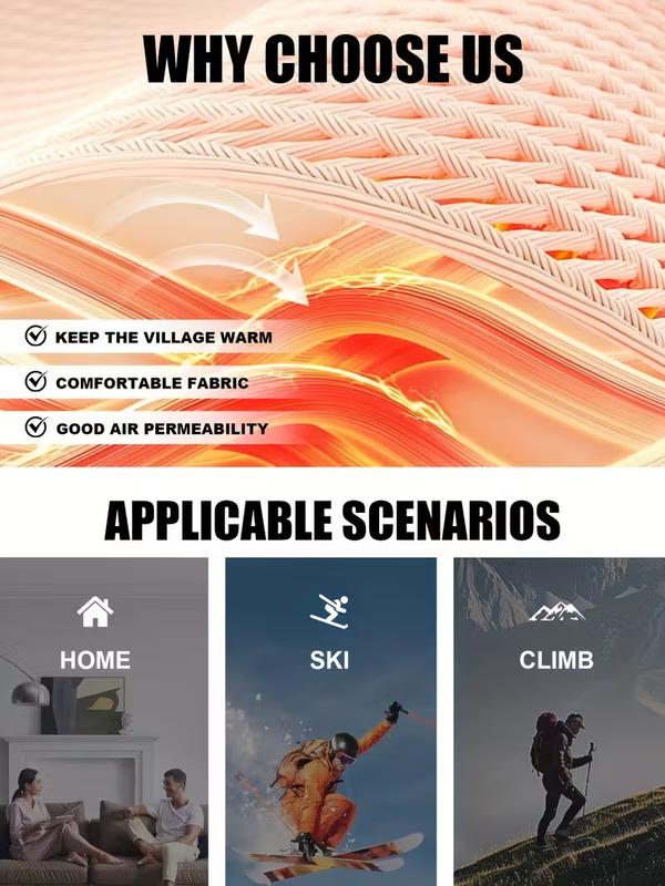 Men's Thermal Underwear Set 2 Pieces Fleece Lined for Home Wear Includes Top and Pants Menswear black sport active  joggers thermal coverall