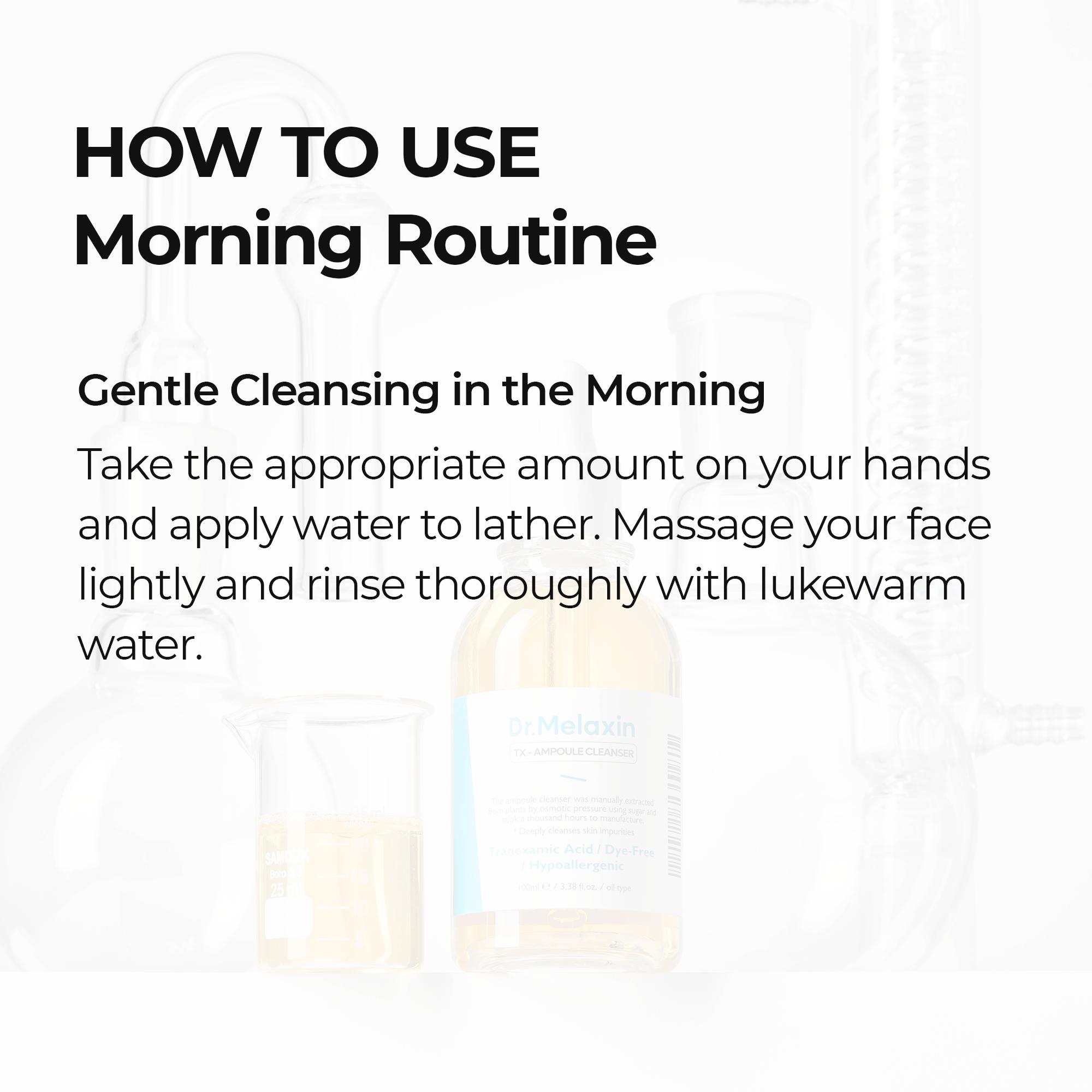 [Dr.Melaxin Official] TX Ampoule Cleanser | Anti-aging, Dark Spot, Blemish | Korean Cosmetics | 100ml