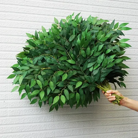 Elevate Your Decor with 21.6-inch Artificial Greenery Stems 16 Pack & 24 Pack Options Flexible Bendable Detachable Design for Custom Shapes Perfect for Weddings Home Decor or DIY Projects Fake Plant Decoration