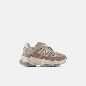 New Balance 9060 Mushroom Arid Stone (Toddler) Perfect Casual Daily Lifestyle Sneaker Fashion Footwear Walking Shoe Running Sneaker