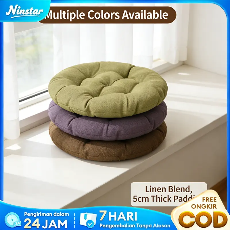 【Four-piece set Simple Velvet Cushion】Thick cushion pad, floor pad, bay window seat cushion, suitable for all seasons with thick and breathable design, soft and comfortable, made of eco-friendly materials, suitable for the elderly and children .