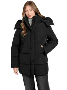 GUESS Female Eco Eleonor Hooded Puffer Jacket