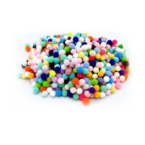 Wholesale Plush Ball Accessories, Handmade Colorful Decorative Balls, Soft Cute Photography Props, Style Cross-Border