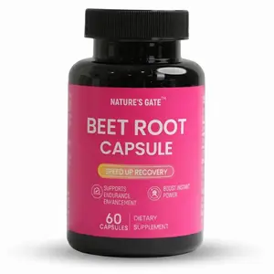 Organic Beet Root Tablets - Nitric Oxide Booster Beetroot Supplement 2000mg– Supports Endurance, Natural Energy & Post-Exercise Recovery | 60 Capsules |15 Servings outdoorfun
