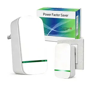 【2 Pcs】SmartPlug-In Power Distribution Box with US Standard Plug Wide Voltage Input 90V-250V Portable AC Outlet Adapter for Home Office Travel Overload Protection Energy Saver Device