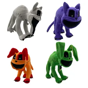 Smiling Critters Plush Toy Horror Big Mouth Animal Stuffed Doll Gift