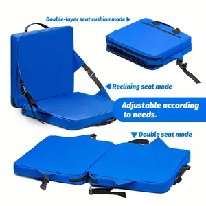 Boat Seat Cushion - 1.5 inch thick foldable cushion with carry handle for long cruises in fishing/yacht Roosterpit