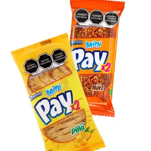 Pays Marinela Snack Variety Sweet - Pineapple & Pecan Flavors - Mini Pay x2 - Unique Mexican Tastes - Perfect for Variety Lovers