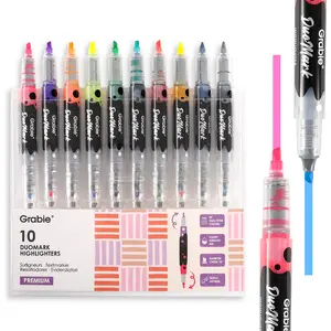 Grabie DuoMark Highlighter Set of 10, TiktokShopSpringGlowUp, RefreshedLook