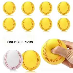 PU Foam Baseball/lacrosse Ball, Batting, Throwing, Catching, Stress Relief Training Tool, Suitable for Adults over 14, Easter Christmas Gift