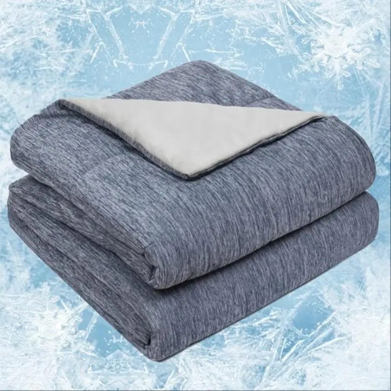 Cooling Blanket, Lightweight Breathable Silky Soft Blanket, Comfortable Bedding for Hot Sleepers and Night Sweats, Perfect Gift for Loved Ones