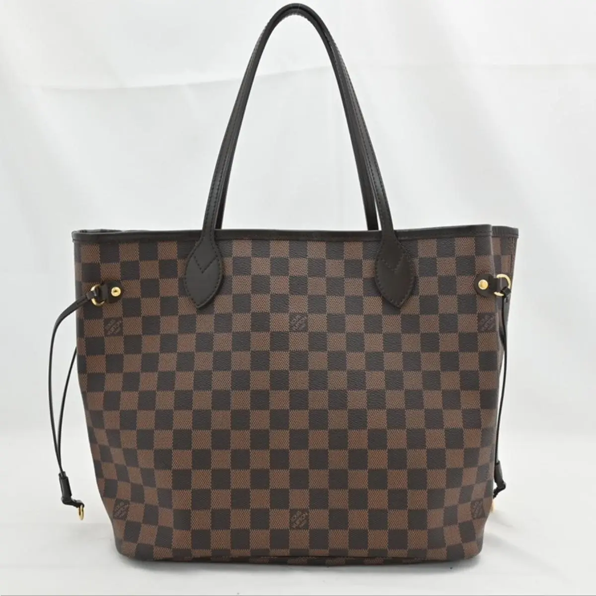 Pre-owned Louis Vuitton As Shown Shoulder Bags Damier Neverfull MM Handbag lv99140bd