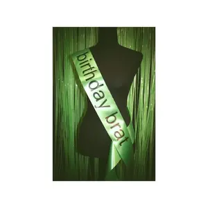 21st Birthday Decorations, Brat Decorations, Birthday Brat Sash, Birthday Sash,Brat Summer Merch, 21st Birthday Decorations Poster