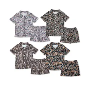 Cozy & Stylish Camo Summer Pajama Set for Women Casual Clothing Pajama Sets Womenswear Breathable