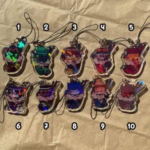 Roblox Forsaken Crepe Dessert Mini Charms 1inch