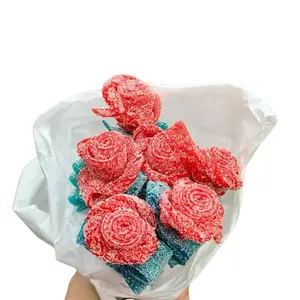 Trixie’s Scrumptious Treats - Sour Candy Roses Half Dozen & Full Dozen - Sweet Snack Treats