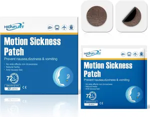Sea Sickness Patches 32ct Motion Sickness Patches for Cruise, Car, Airplane, and Other Travel - Non-Drowsy, Effective, Lasts 72 Hours