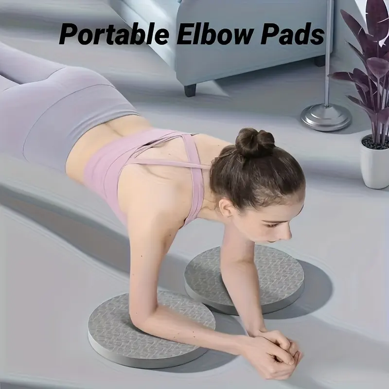 2pcs Yoga Knee Pads, Thick Exercise Mat Suitable for Knees and Elbows, Pilates Kneeling Pads, Portable
